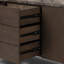 Lawson Media Console-Warm Grey Marble