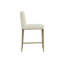 Wilbur Upholstered Stool with Metal Frame