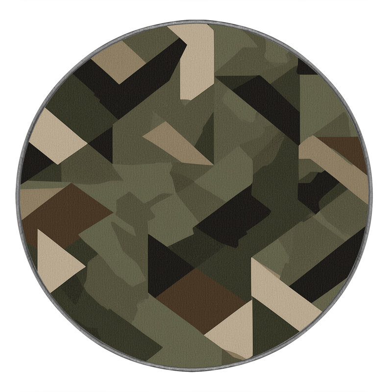 Fragment Peak Rug, Round 6'