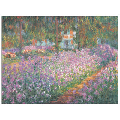 Claude Monet - No Frame Print on Wood