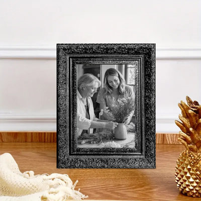 Cadre noir 3 pièces pour photos et cadeaux de 11 po x 14 po