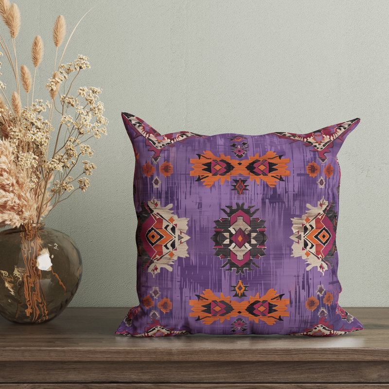 Housse de coussin Zoya Eastern Elegance, H 16 po x l 16 po