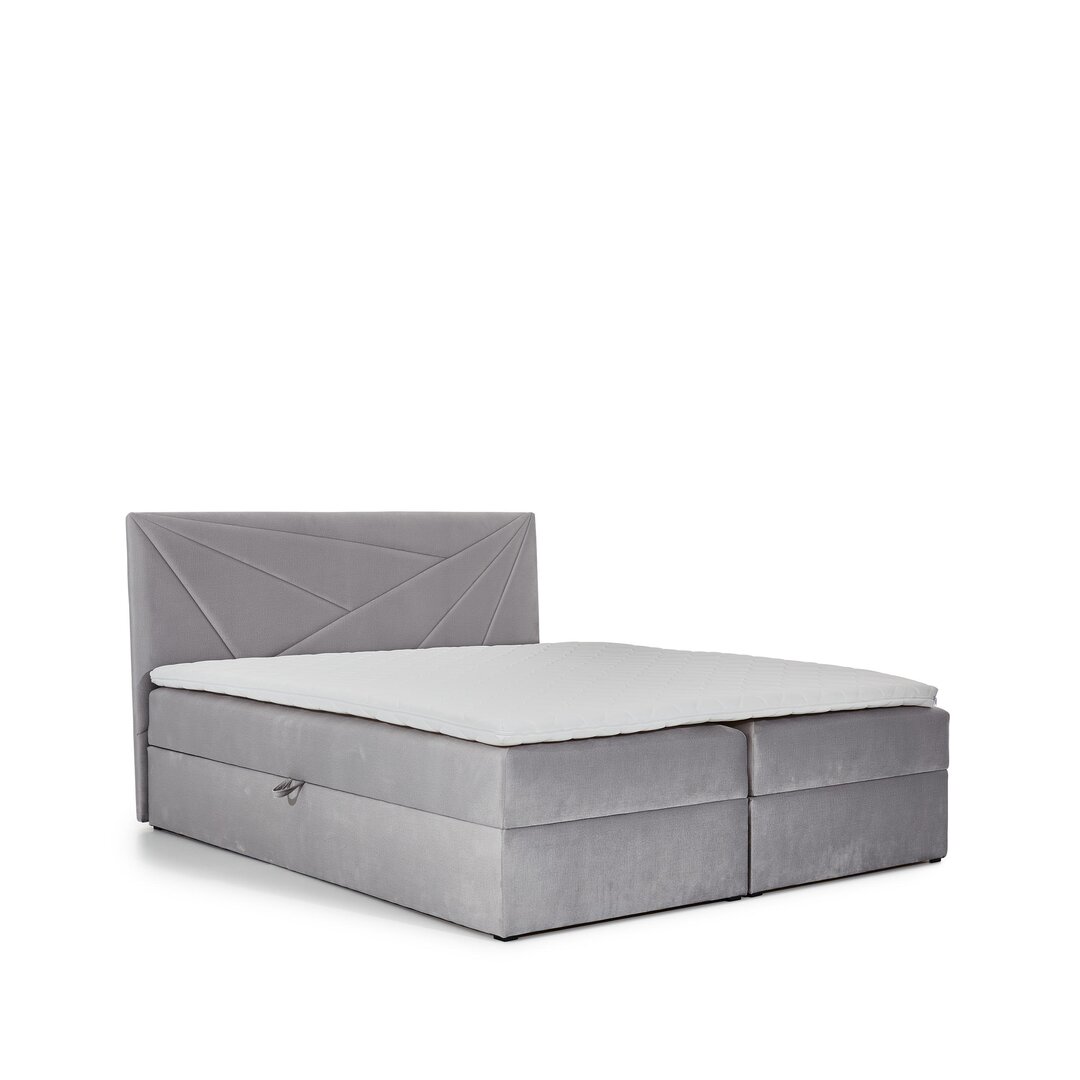 Boxspringbett Emanuel mit Topper und Bettkasten