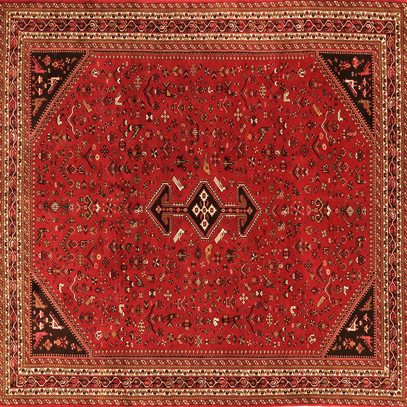 Oriental Indoor Rug, Square 4'