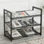 Bookshelf, 3-Tier Freestanding Shoe Rack