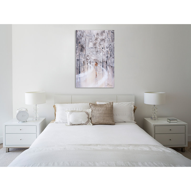 «Eiffel Tower, Paris Flair», toile tendue par Isabella Karolewicz, H 24 po x l 16 po x P 1,5 po