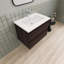 Meuble-lavabo flottant moderne simple Alcester Ivy Bronx-1100120586