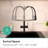 hansgrohe Talis N Semi-Pro PowderSpray Kitchen Faucet 1.75 GPM-113372442