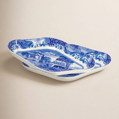 Spode Blue Italian Porcelain Platter