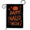 Drapeau de jardin d'Halloween en polyester H 19 po x l 13 po Halloween