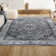 Arignote Modern Persian Floral Gray/Cream Rug