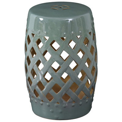 Tillia Semi-Porcelain Garden Stool by August Grove
