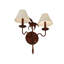 Rustic Lodge 2 - Light Candle Wall Light