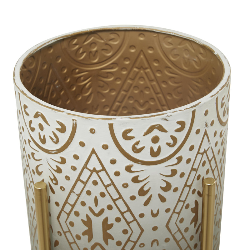 Atrell Metal Pot Planter (Set of 2)