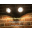LED-Double Flood-Matte Black-20W 3000K