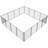 VEVOR Pool Fence, 4 x 48 FT Pool Fences for Inground Pools, Removable Safety Pool Fencing-97619945