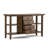 Redmond 54"W Solid Wood Storage Console Table with 4 Center Drawers and Open Shelves-2080893896