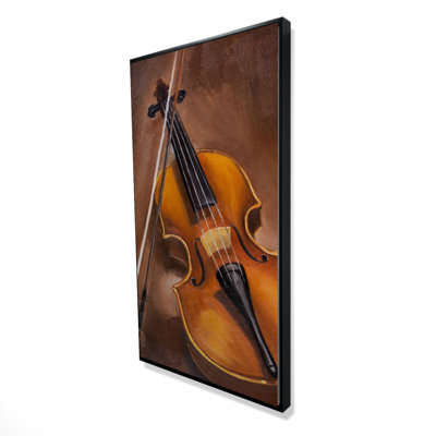Alto Violin Print On Canvas