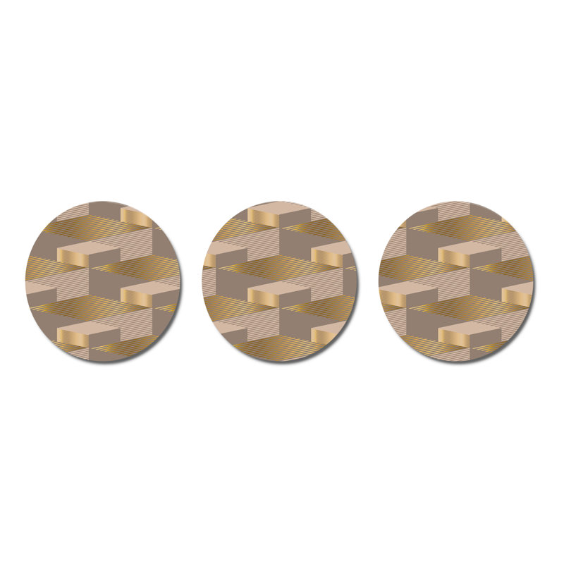 Abstract Wall Decor on Metal