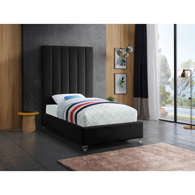 Sibert Upholstered Velvet Bed