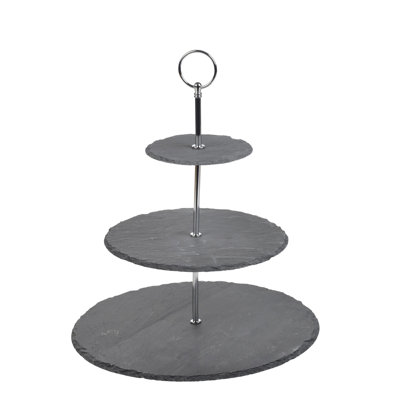 Stainless Steel Tiered Stand