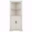 Armoire d'angle, haute avec portes