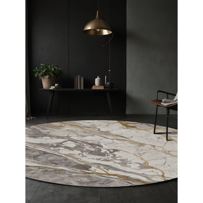 Tapis gris lavable à la machine
