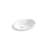Citizen Vitreous China Oval Under-Mount Bathroom Sink with Overflow