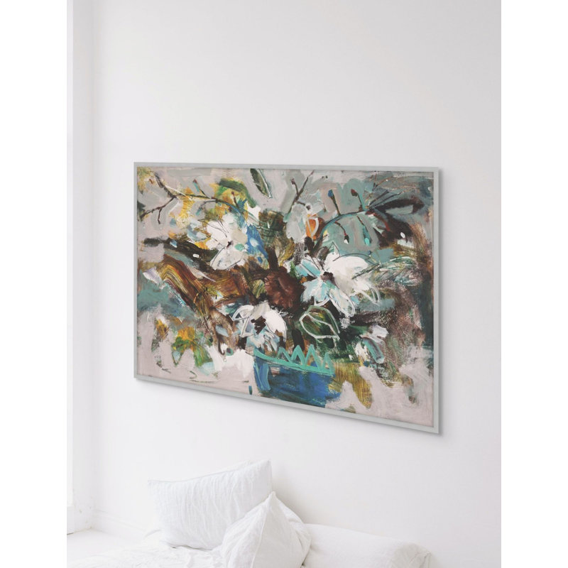 Blue Vase 1 Print, 33.25" H x 49.25" W