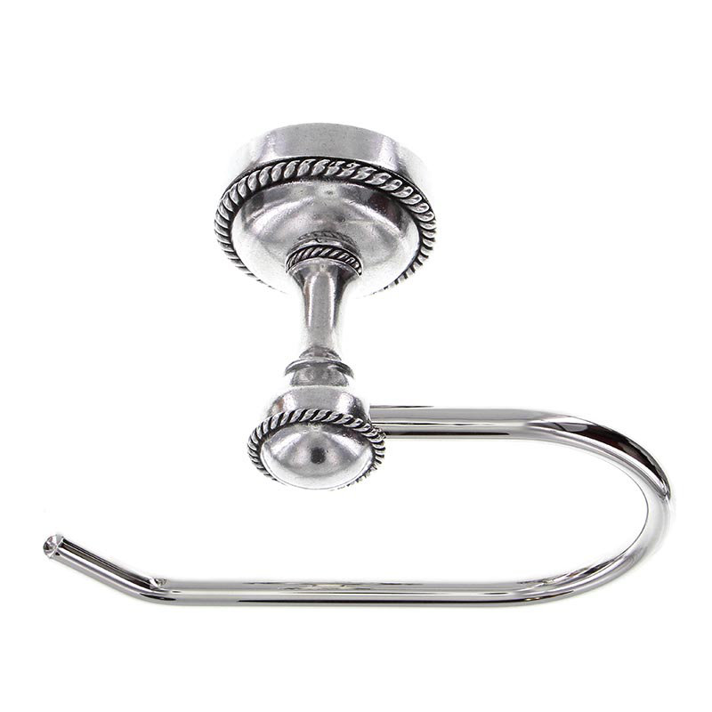 Equestre Wall Mounted Toilet Paper Holder, Vintage Pewter