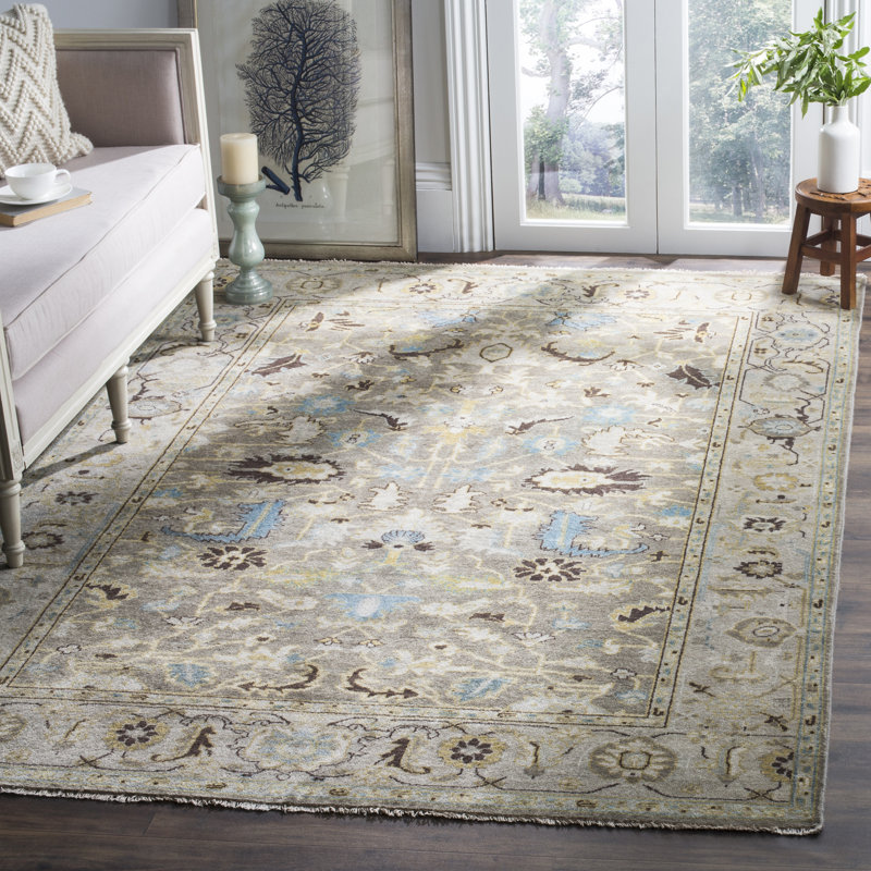 Tapis oriental en laine noué à la main Sultanabad, Rectangle 9 pi x 12 pi