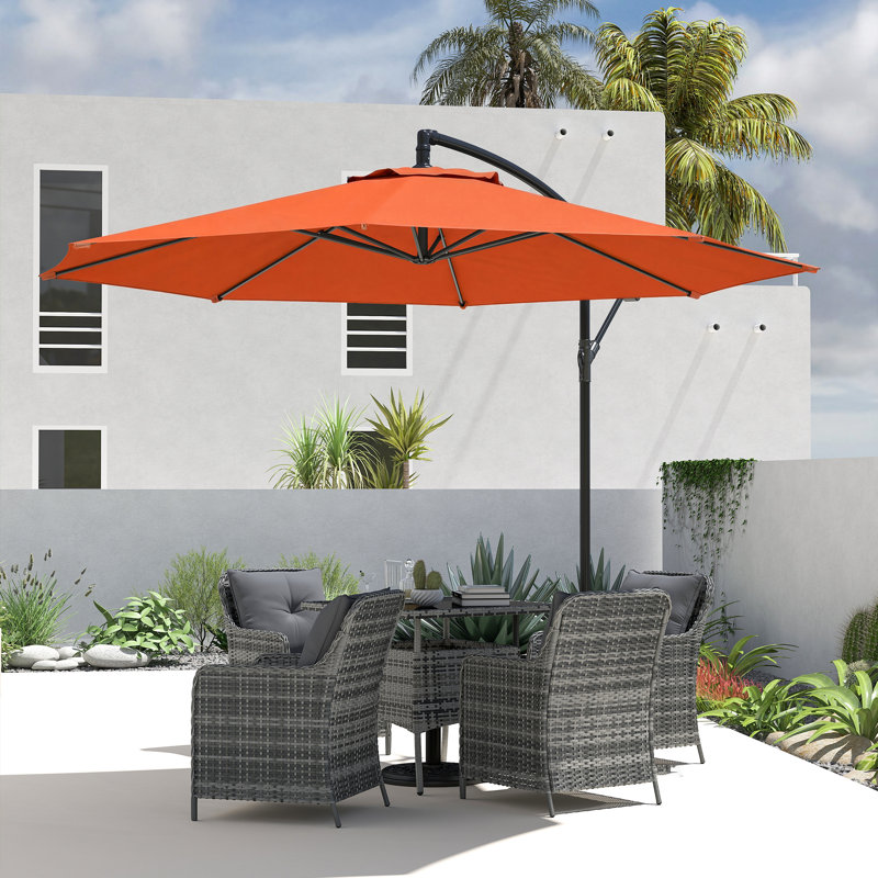 295cm Parasol, Orange