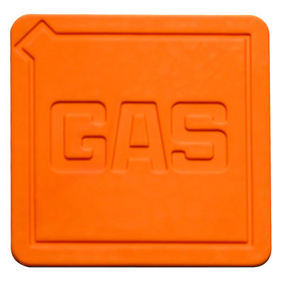 Plat de service carré 5,5 "Street Cover - 12 pièces - Carotte