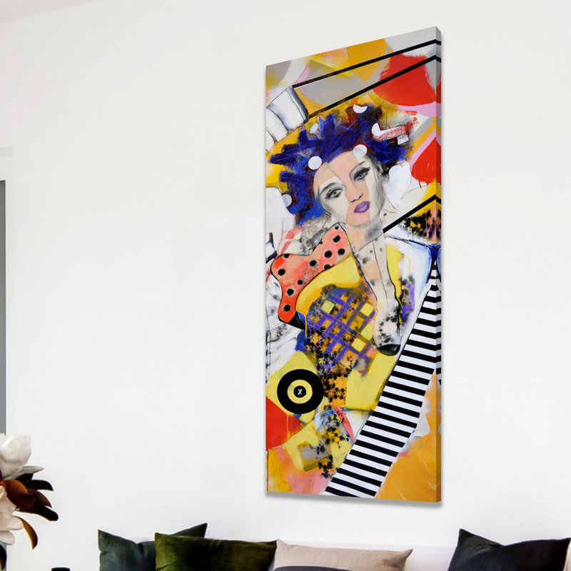 Lana Greben - Wrapped Canvas Painting, 152cm H x 51cm W x 3.81cm D