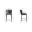 Mireille Upholstered Adjustable Height Counter Stool with Metal Frame-85067989-85067988