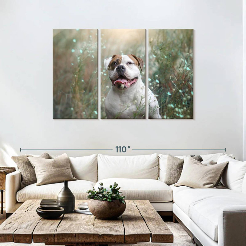 Brampt Nature Dog, 48" H x 74" W