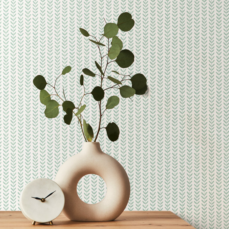 Cipriano 10m x 50cm Matte Wallpaper Roll, Blue
