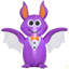 Chauve-souris gonflable Outsunny