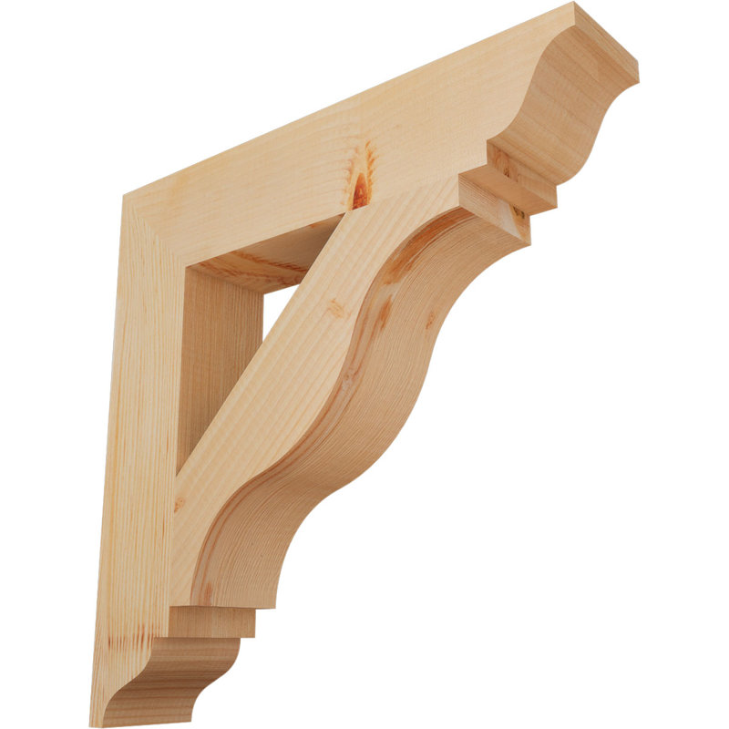 Support lisse 3 1/2 po x P 20 po x H 20 po, sapin Douglas, H 20 po x l 3,5 po x P 20 po, Douglas, Lisse