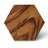 Honey Comb Solid Wood Block End Table-125005779