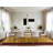 Machine Washable Horizontal Stripes Brown Area Rug-36063125