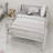 Twin Over Twin Bunk Bed for Kids, Metal Frame with Ladder & Guardrail, Convertible 2 Beds, No Box Spring-2081206308