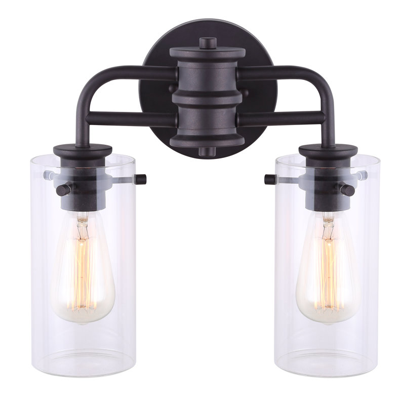 Marquette 2 - Light Dimmable Vanity Light, Oil Rubbed Bronze