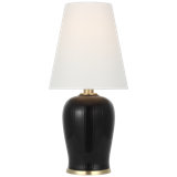 Thomas O'Brien Opera 16" Table Lamp with Linen Shade