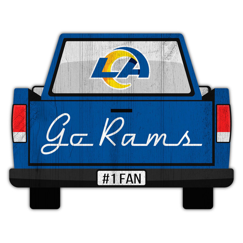 Traditional Entertainment Wall Decor, Los Angeles Rams