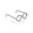 Winooski Hammered Silver Metal Eyeglasses Sculpture