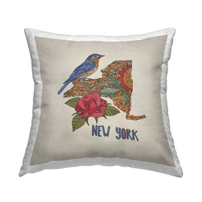 Paisley Outdoor Throw Pillow