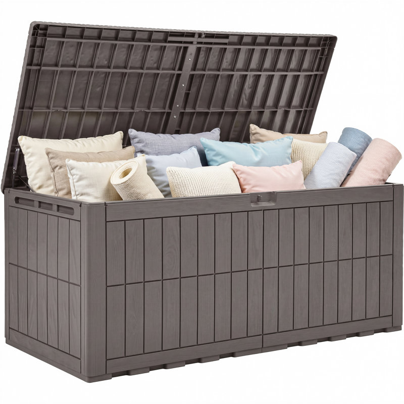 833L Deck Box, Brown