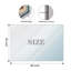 Miroir mural 48x30inch mural biseauté pour salle de bain