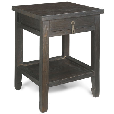 Ines  Solid Wood End Table